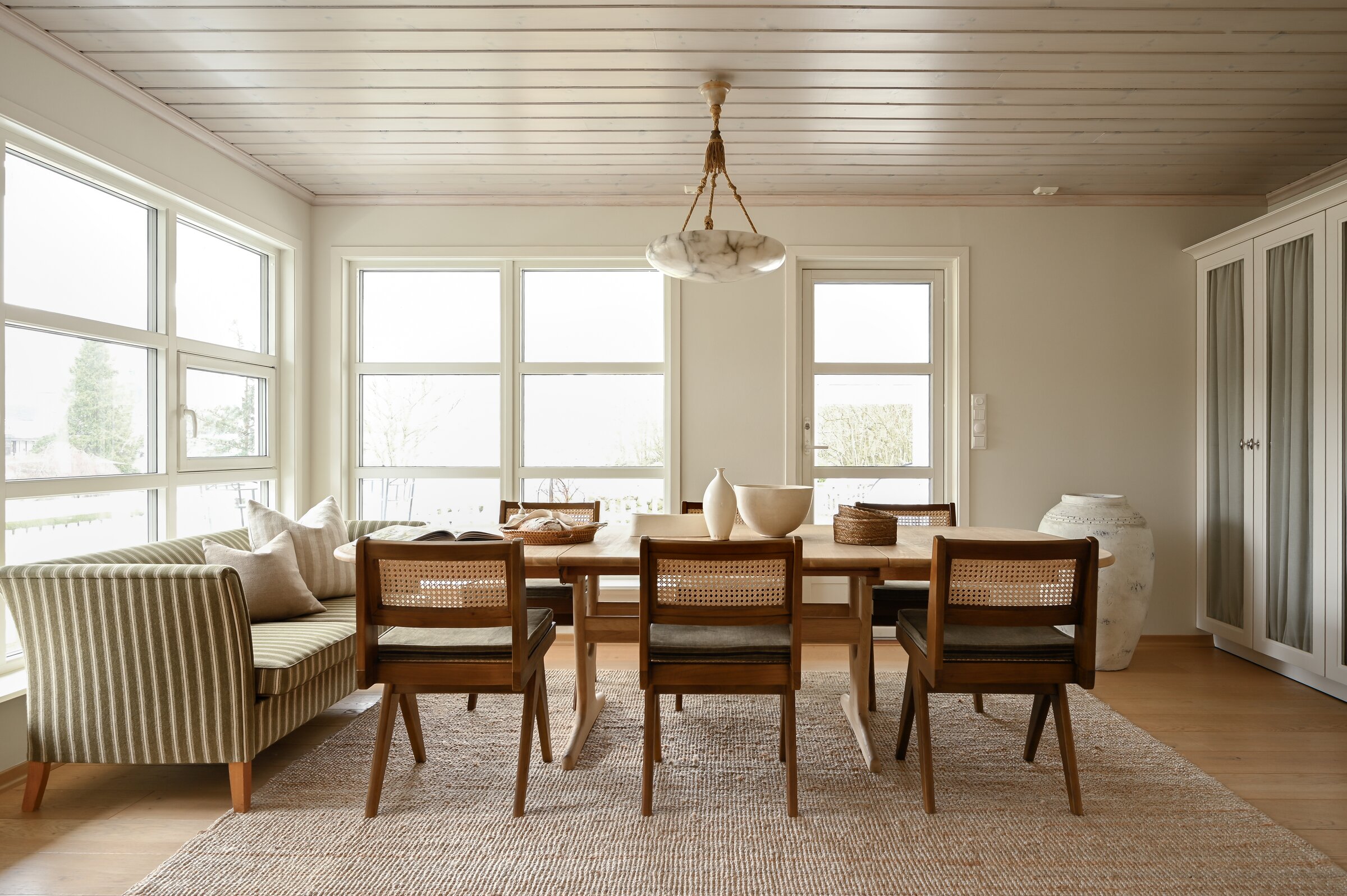 Dining room, wide view